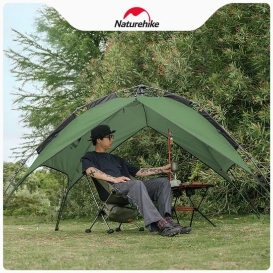 Naturehike Automatic Tent for 3-4 People - Forest Green (225*205*130)